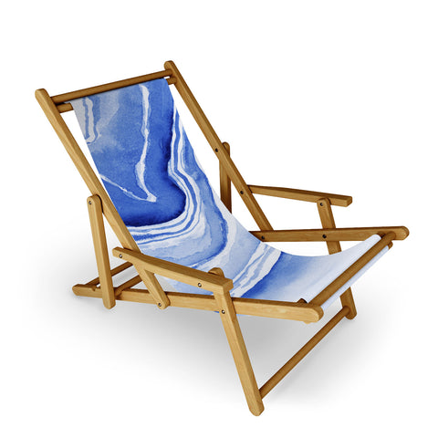Laura Trevey Blue Lace Agate Sling Chair