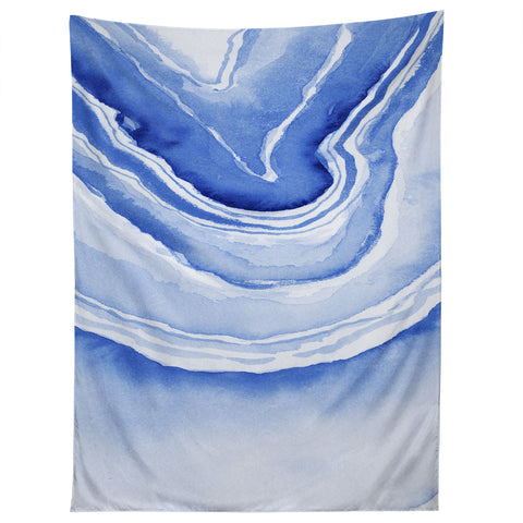 Laura Trevey Blue Lace Agate Tapestry