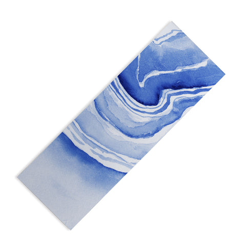 Laura Trevey Blue Lace Agate Yoga Mat