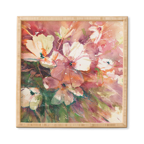Laura Trevey Blushing Happy Framed Wall Art