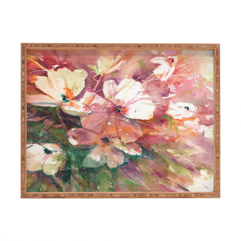 Laura Trevey Blushing Happy Rectangular Tray