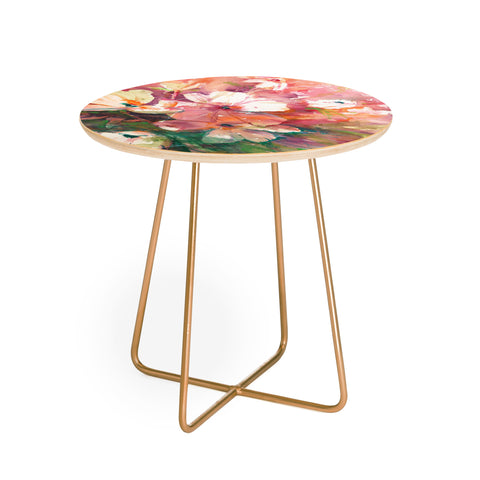 Laura Trevey Blushing Happy Round Side Table