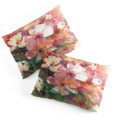 Laura Trevey Blushing Happy Pillow Shams