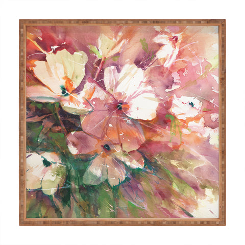 Laura Trevey Blushing Happy Square Tray