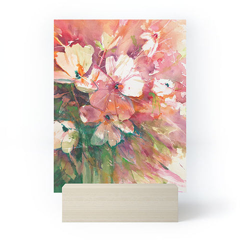 Laura Trevey Blushing Happy Mini Art Print