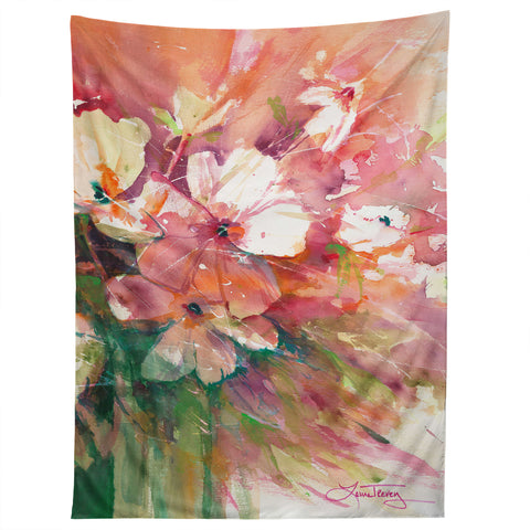 Laura Trevey Blushing Happy Tapestry