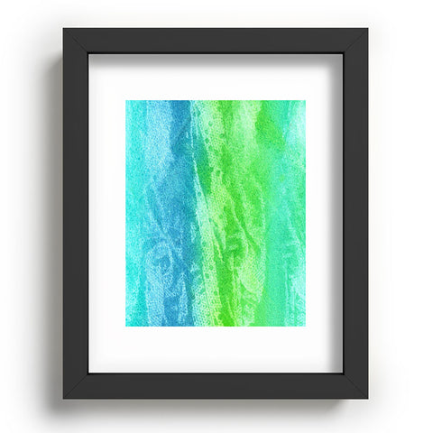 Laura Trevey Caribbean Sea Recessed Framing Rectangle