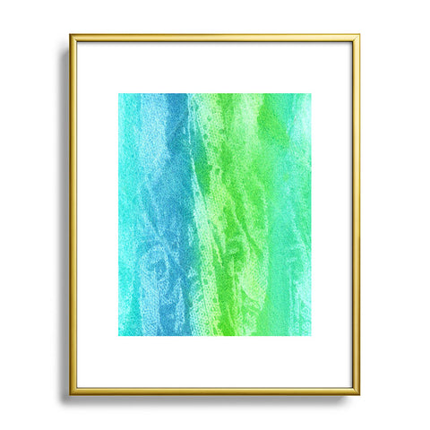 Laura Trevey Caribbean Sea Metal Framed Art Print