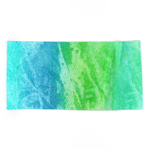Laura Trevey Caribbean Sea Beach Towel