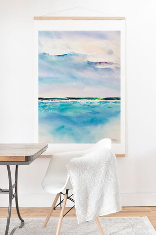 Laura Trevey Changing Tide Art Print And Hanger