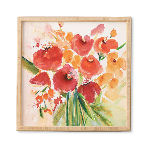 Laura Trevey Citrus Splash Framed Wall Art