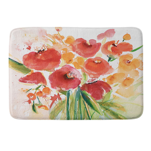 Laura Trevey Citrus Splash Memory Foam Bath Mat