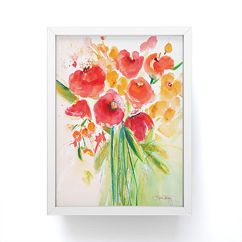 Laura Trevey Citrus Splash Framed Mini Art Print
