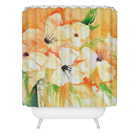 Laura Trevey Citrus Splash II Shower Curtain