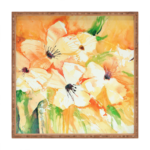 Laura Trevey Citrus Splash II Square Tray