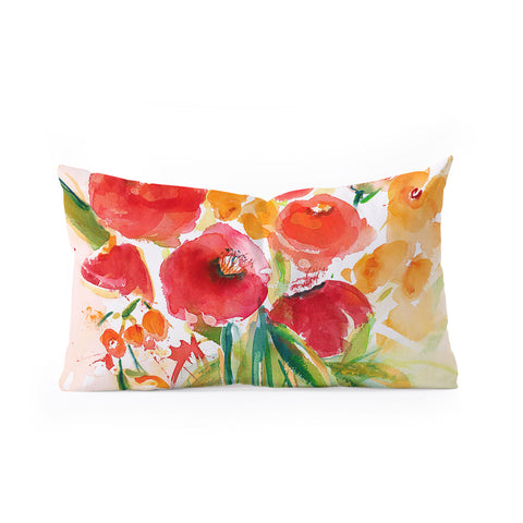 Laura Trevey Citrus Splash Oblong Throw Pillow