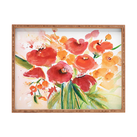 Laura Trevey Citrus Splash Rectangular Tray