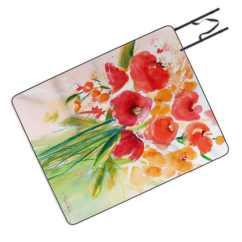 Laura Trevey Citrus Splash Picnic Blanket