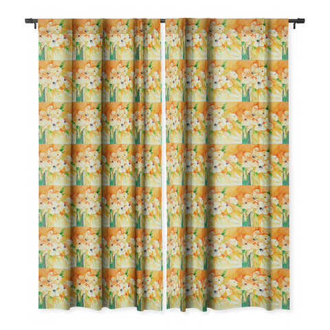 Laura Trevey Citrus Surprise II Blackout Window Curtain