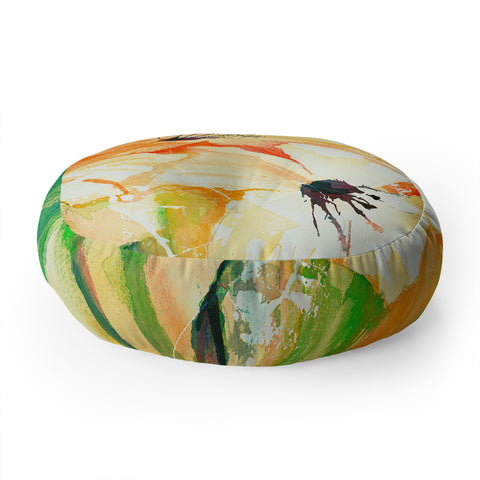 Laura Trevey Citrus Surprise II Floor Pillow Round