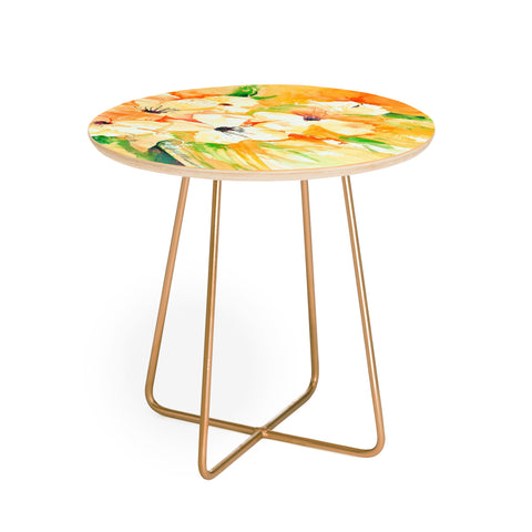 Laura Trevey Citrus Surprise II Round Side Table