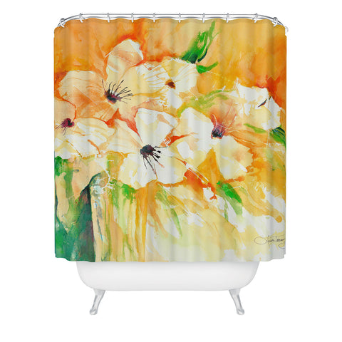 Laura Trevey Citrus Surprise II Shower Curtain