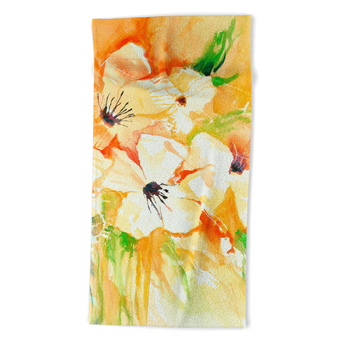 Laura Trevey Citrus Surprise II Beach Towel