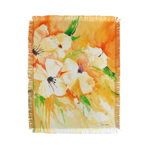 Laura Trevey Citrus Surprise II Throw Blanket