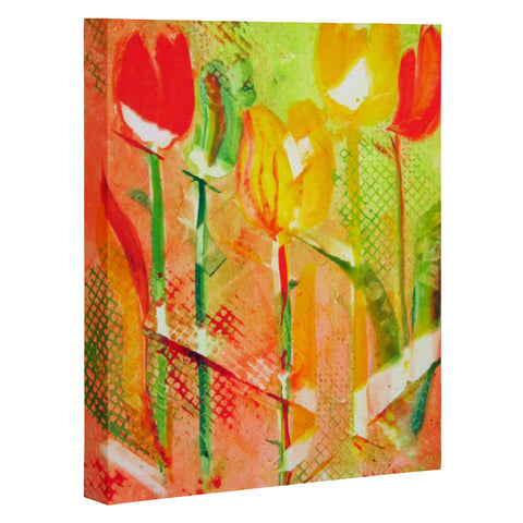 Laura Trevey Citrus Tulips Art Canvas