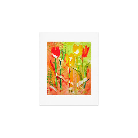 Laura Trevey Citrus Tulips Art Print
