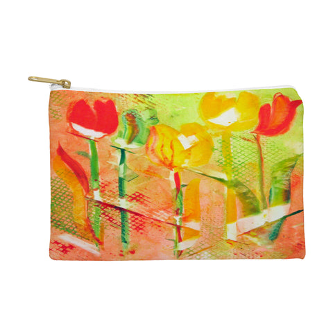 Laura Trevey Citrus Tulips Pouch