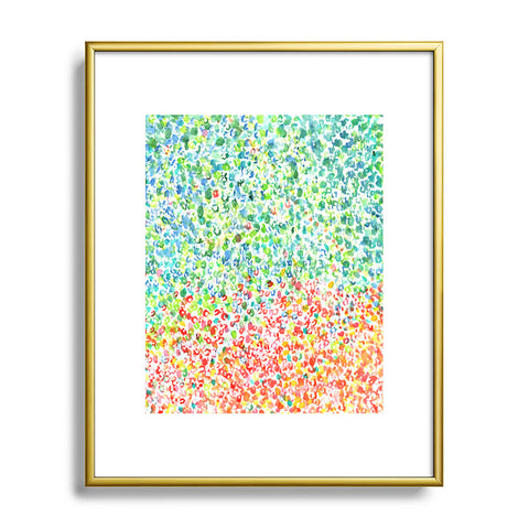 Laura Trevey Cool To Warm Metal Framed Art Print