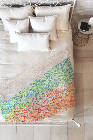 Laura Trevey Cool To Warm Fleece Throw Blanket