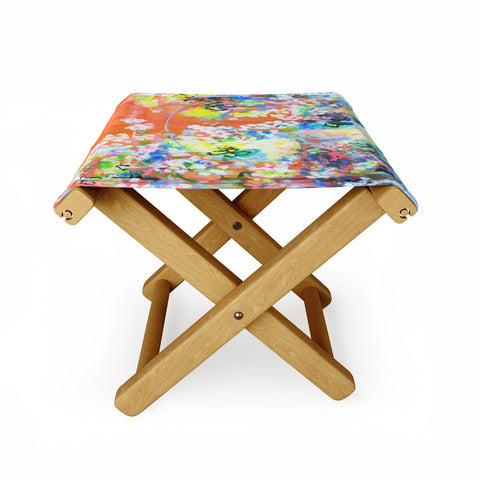 Laura Trevey Coral Delight Folding Stool