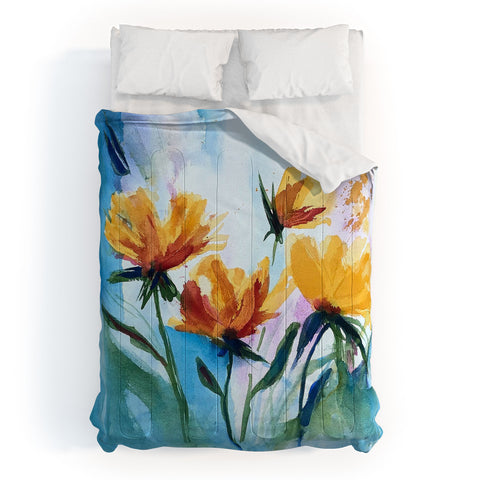 Laura Trevey Costa Del Sol Comforter