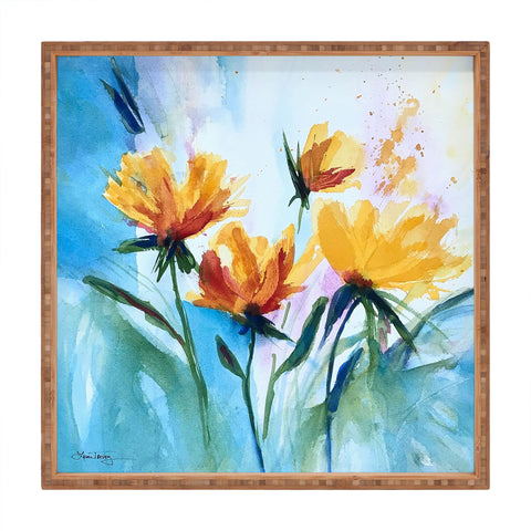 Laura Trevey Costa Del Sol Square Tray