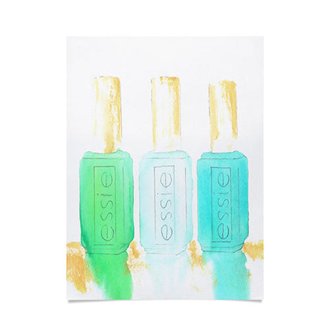 Laura Trevey Essie In Blue Poster