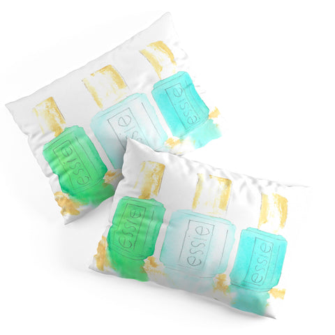 Laura Trevey Essie In Blue Pillow Shams