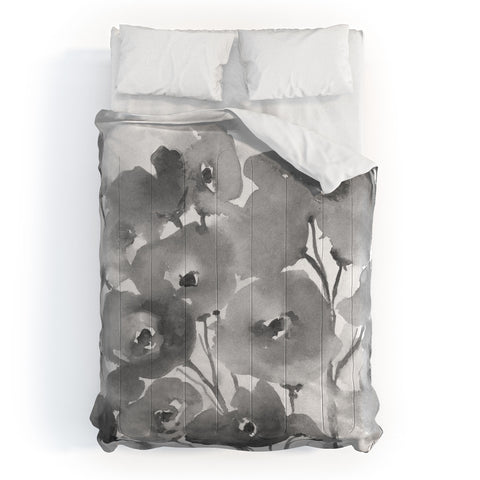 Laura Trevey Field Of Poppies II Comforter