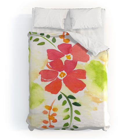 Laura Trevey First Bloom Duvet Cover