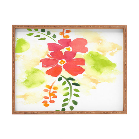 Laura Trevey First Bloom Rectangular Tray