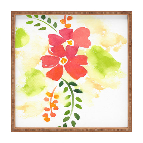 Laura Trevey First Bloom Square Tray