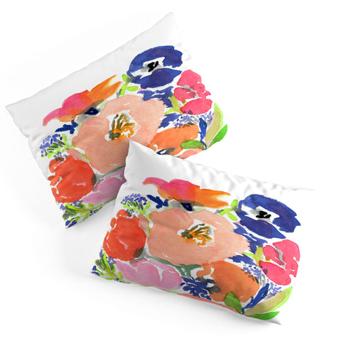 Laura Trevey Floral Frenzy Pillow Shams