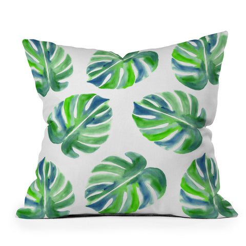 Laura Trevey Going Green Throw Pillow