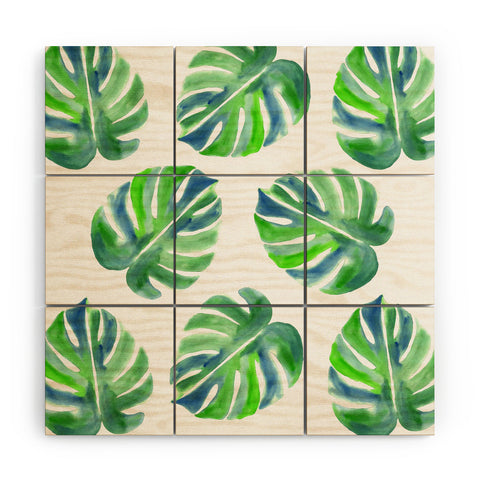 Laura Trevey Going Green Wood Wall Mural