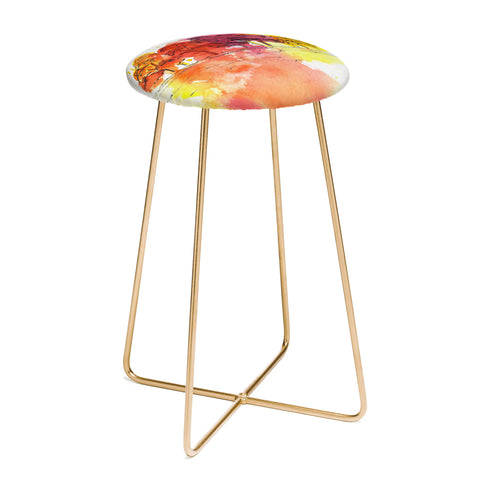 Laura Trevey Golden Hue Counter Stool
