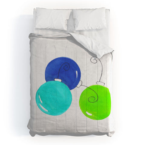 Laura Trevey JOY in Blue Green Comforter