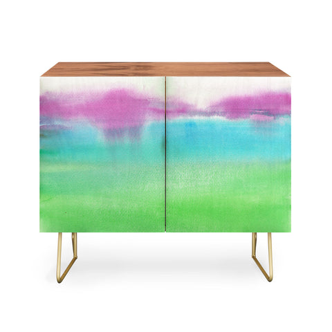 Laura Trevey lime and fuschia Credenza