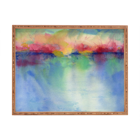 Laura Trevey Magical Sun Rising Rectangular Tray