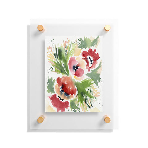 Laura Trevey Melon Choly Tropics Floating Acrylic Print